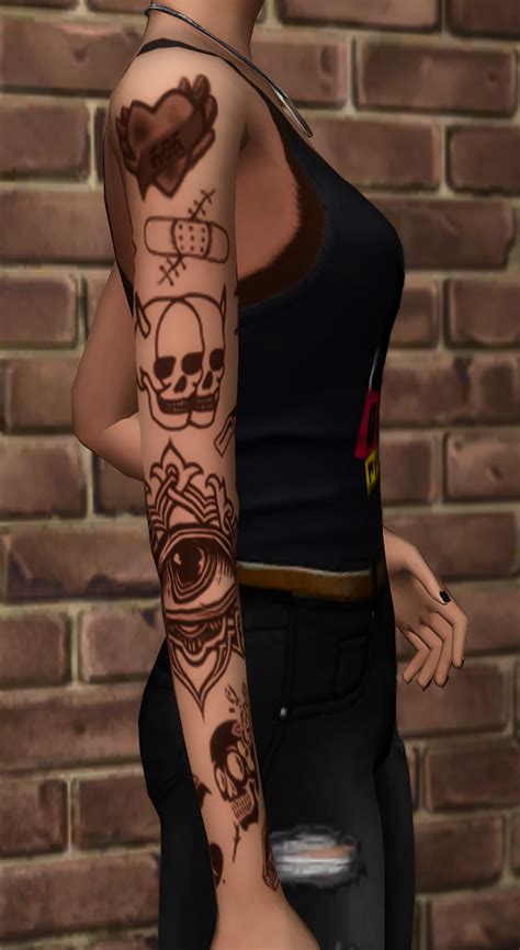 // WOLFGANG // a tattoo set by wrixles | Sims 4, Sims, Maxis