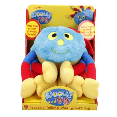 Poseable Talking Woolly Plush - Toys City Australia