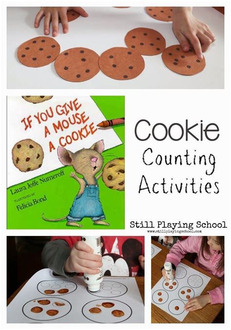 If You Give a Mouse A Cookie Counting Activities | Preschool activities ...