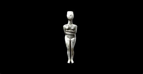 The Cycladic Sculptures - Canonical Figure