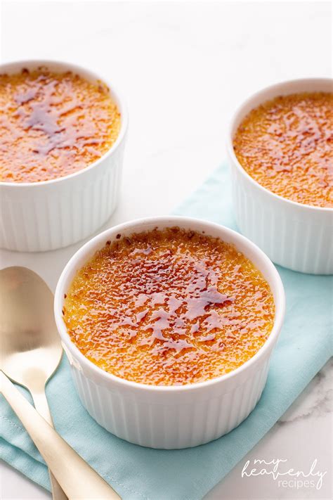 Creme Brulee Recipe - My Heavenly Recipes