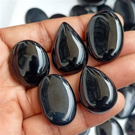 Black Onyx Stone Onyx Gemstone Onyx Cabochon Black Onyx - Etsy