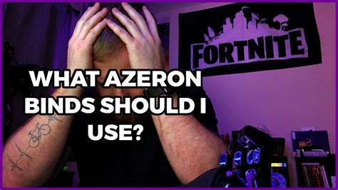 BEST FORTNITE BINDS FOR AZERON KEYPAD | FASTEST WAY TO 90s and EDIT PLAYS - YouTube