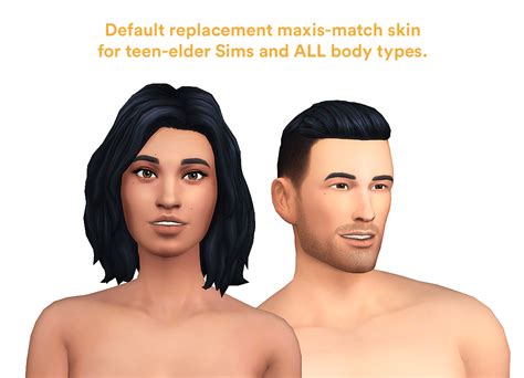 Sims 4 Maxis Match Skin - bestvup