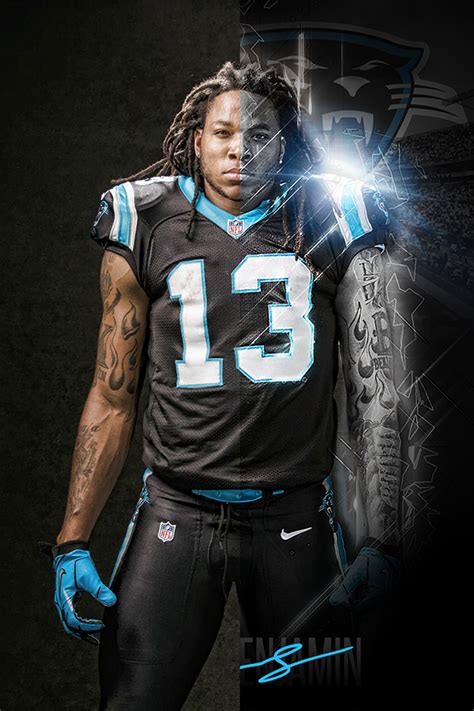 Kelvin Benjamin NFL Poster on Behance