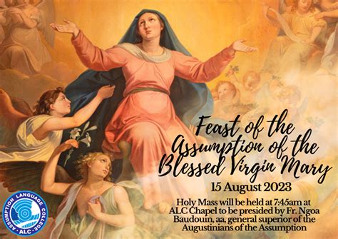 Feast of the Assumption 2023 – ASSUMPTION LANGUAGE COLLEGE