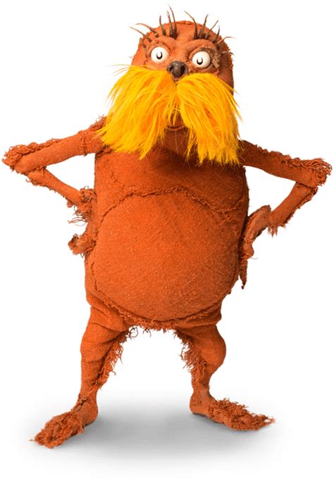 The Lorax Showing Something PNG Images Transparent Background | PNG Play