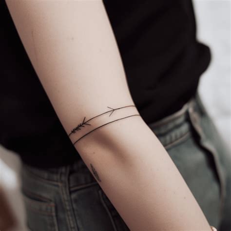 Two Lines Tattoo Meaning and Best Design Ideas - On Your Journey