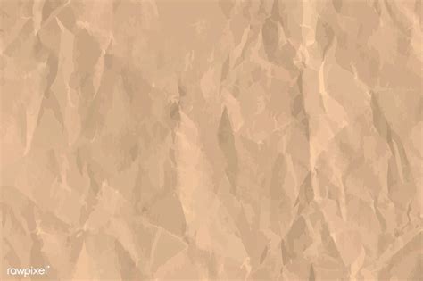 Brown crumpled paper textured background vector | free image by rawpixel.com / Niwat Ppt Slide ...