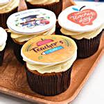 Teachers Day Cup Cakes uae | Gift Teachers Day Cup Cakes- FNP