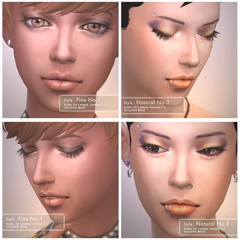 3D Lashes Uncurled Eyelashes Edition | Kijiko