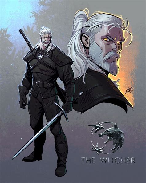 ArtStation - The Witcher - Geralt of Rivia, Ivan Fiorelli | Witcher art, Character art ...