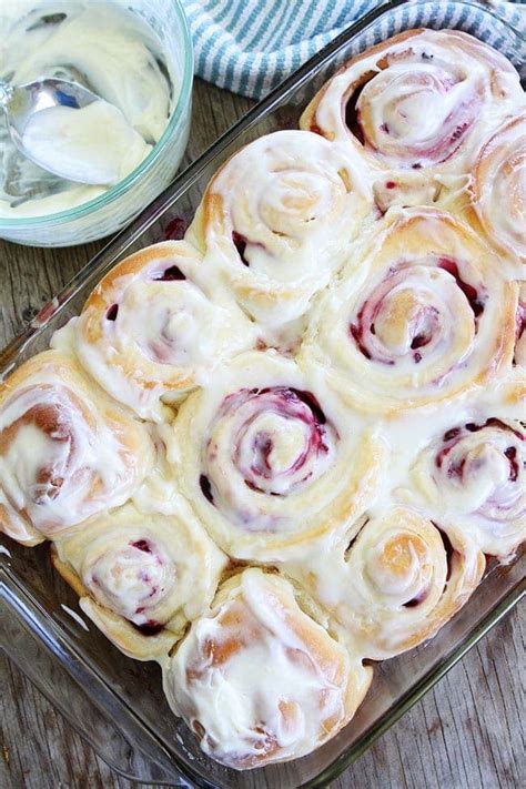 Raspberry Sweet Rolls Recipe