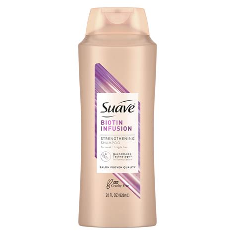 Suave Professionals Biotin Infusion Strengthening Shampoo Hair ...