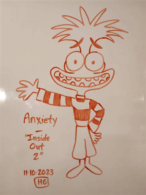 Anxiety (Inside Out 2) by WhiteboardArtist on DeviantArt