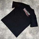 BALENCIAGA POLITICAL T-SHIRT BLACK