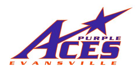 Evansville Purple Aces Logo, symbol, meaning, history, PNG, brand