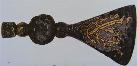 Viking inlaid Axe Head- British Museum, 1000-1050 AD | My Viking heritage | Pinterest | Axe head ...