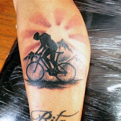 67 Bicycle Tattoo Designs for Men [2023 Inspiration Guide] | Bike tattoos, Mountain bike tattoo ...