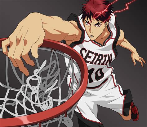 Download Taiga Kagami Anime Kuroko's Basketball HD Wallpaper by Kohaku-Art