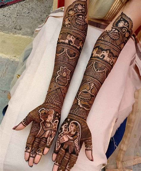 Indian Bridal Mehndi Designs For Full Hands