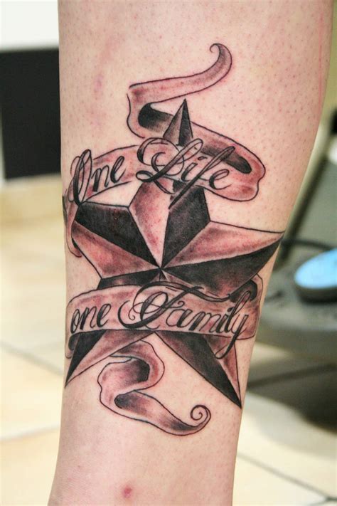 Nautic Star Letter Sign Tattoo by 2Face-Tattoo on DeviantArt