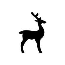 Deer, Jumping, Silhouette, Animal, Free Stock Photo - Public Domain Pictures