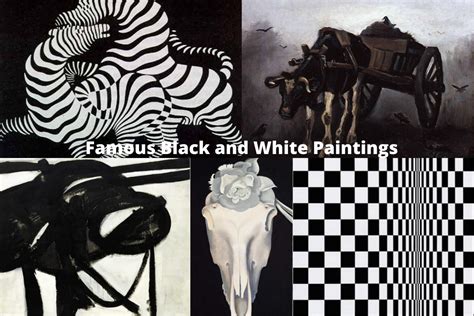 10 Most Famous Black and White Paintings - Artst