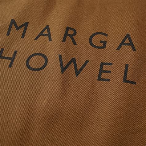 Margaret Howell Logo Tote Bag Dark Ochre | END. (ES)