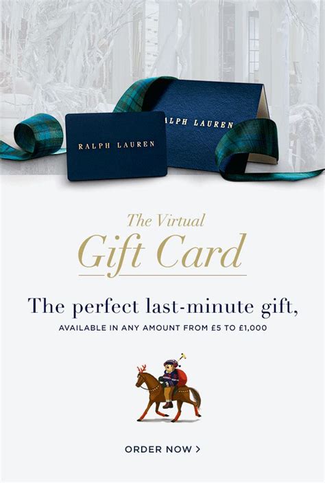 Ralph Lauren email newsletter | Ralph lauren gifts, Virtual gift cards, Perfume hacks