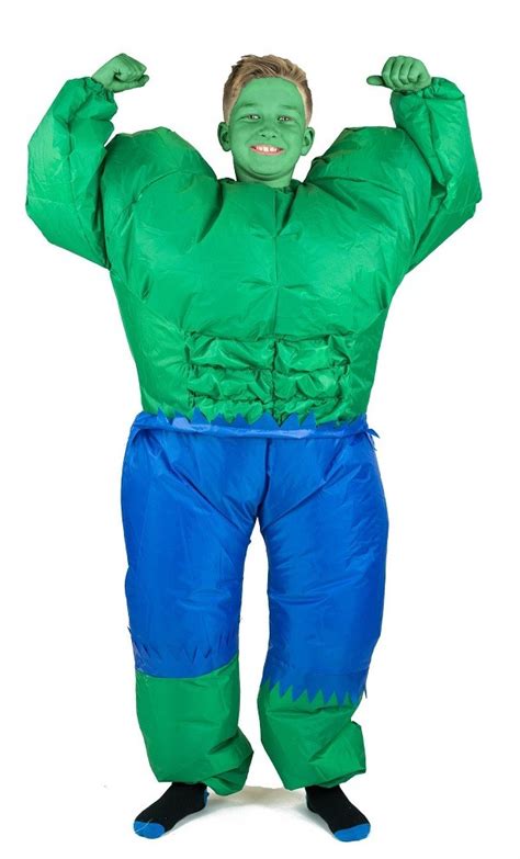 Inflatable Hulk Kids Costume