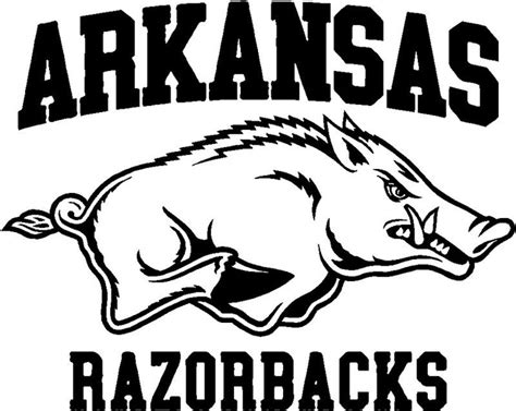 Arkansas Razorbacks Coloring Pages Printable Coloring Pages