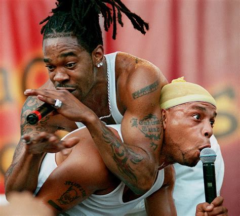 99_RHYMES | Busta Rhymes (left) lays on Spliff Star during K… | Flickr