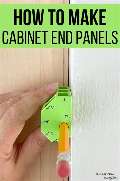 DIY Cabinet End Panels in 2023 | Diy cabinets, Installing cabinets ...