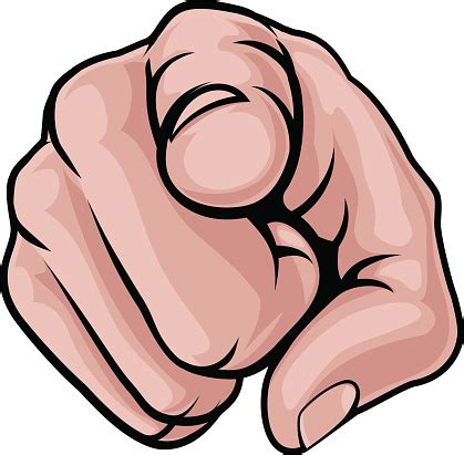 Cartoon Finger Pointing At You - ClipArt Best