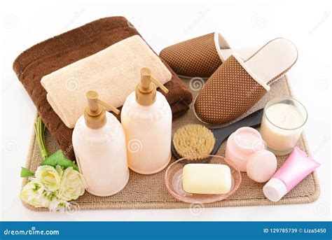 Bath time stock image. Image of bathroom, clean, refreshment - 129785739