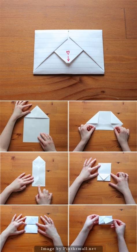 Make an easy origami envelope letterfold simon andersen – Artofit