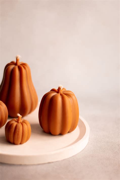 Pumpkin Candles / Fall Decor Candle / Halloween Decor / - Etsy