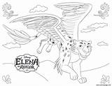 Elena Of Avalor Jaquin Disney Princess Coloring Page Printable sketch template