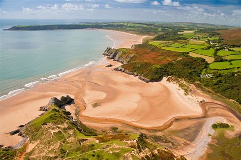 Image result for three cliffs bay | Gower peninsula, Aerial view, Beautiful locations