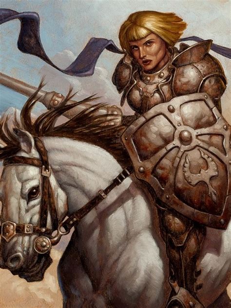 MTGNexus - Knight Errant Art by Matthew D. Wilson