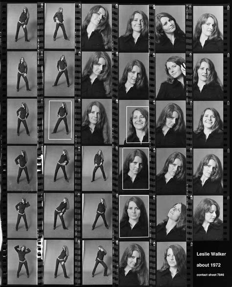 Some contact sheets from 1970s - photographs by Andrew Davidhazy