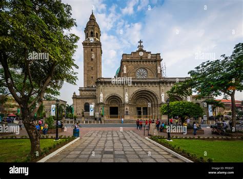 La Cathédrale de Manille, dans Intramuros, Manille, Philippines Photo Stock - Alamy