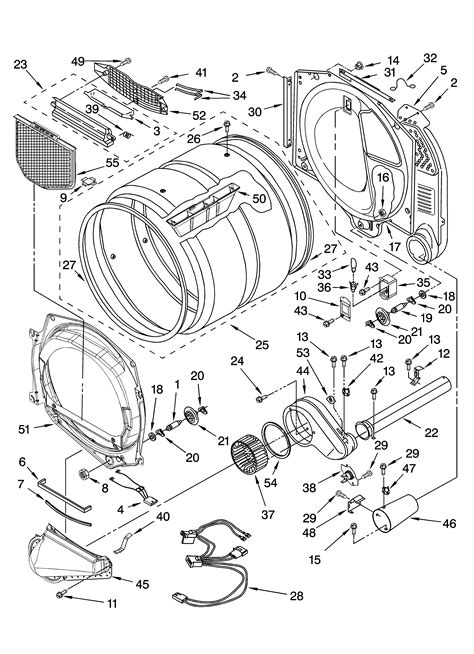 Whirlpool Duet Sport Dryer Parts Diagram | Reviewmotors.co