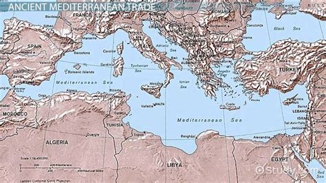 Mediterranean Sea Trade: Origins & Routes - Video & Lesson Transcript ...