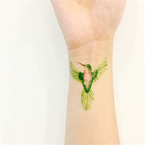 Hummingbird Temporary Tattoo | PAPERSELF