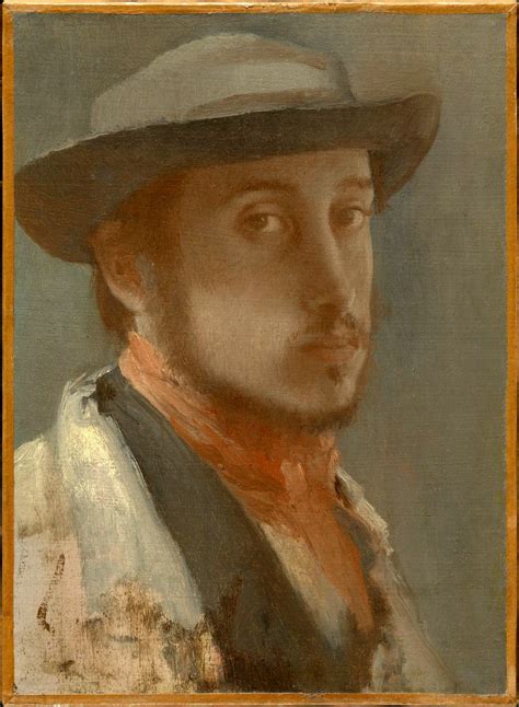 Self-Portrait, c.1857-58 by Edgar Degas. (avec images) | Edgar degas ...