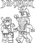 Ninjago coloring page Garmadon and Jay - Topcoloringpages.net