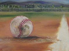 Baseball Field Painting at PaintingValley.com | Explore collection of ...