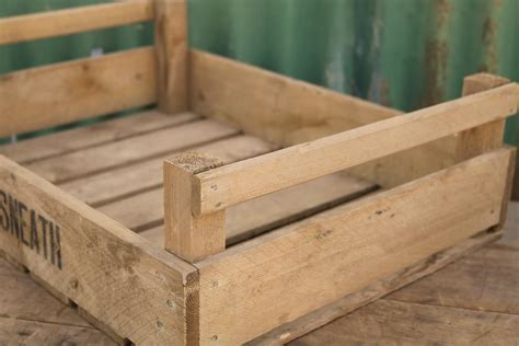 2 Wooden Fruit Crates – Orchard Garden Antiques